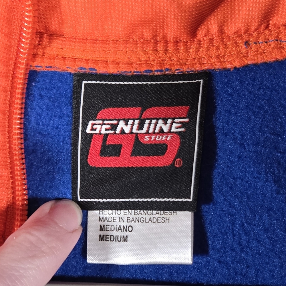 Florida Gators Men's Fleece Jacket Blue And‎ Orange Size Medium - Picture 9 of 11